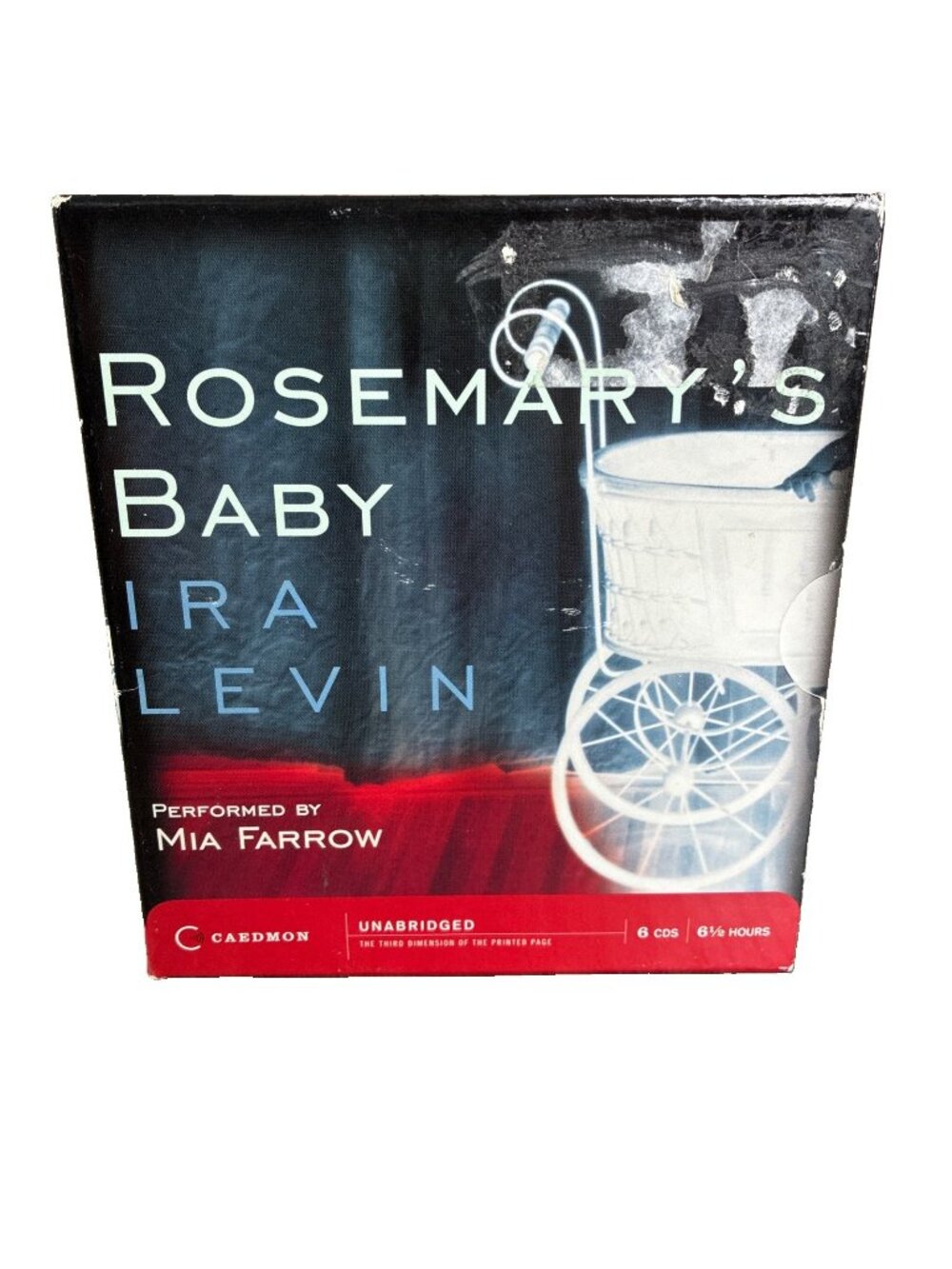 Rosemarys Baby Ira Levin 6 CD Unabridged Audiobook Mia Farrow Vintage Book On CD